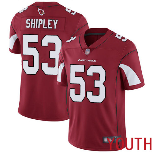 Arizona Cardinals Limited Red Youth A.Q. Shipley Home Jersey NFL Football #53 Vapor Untouchable->arizona cardinals->NFL Jersey